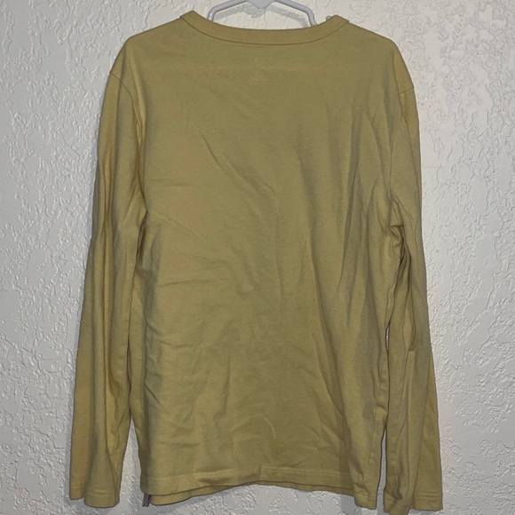 GAP Yellow Long Sleeve Tee with Guitar Graphic - Picture 3 of 6